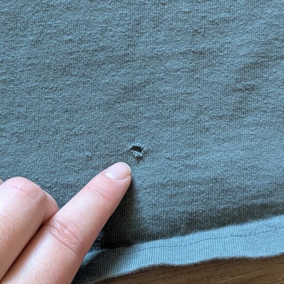 Carhartt Green/gray Two-tone Long Sleeve Shirt, M - Picture 5 of 5